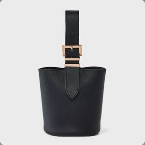 Wristlet Bucket Bag - a New Day™ Black